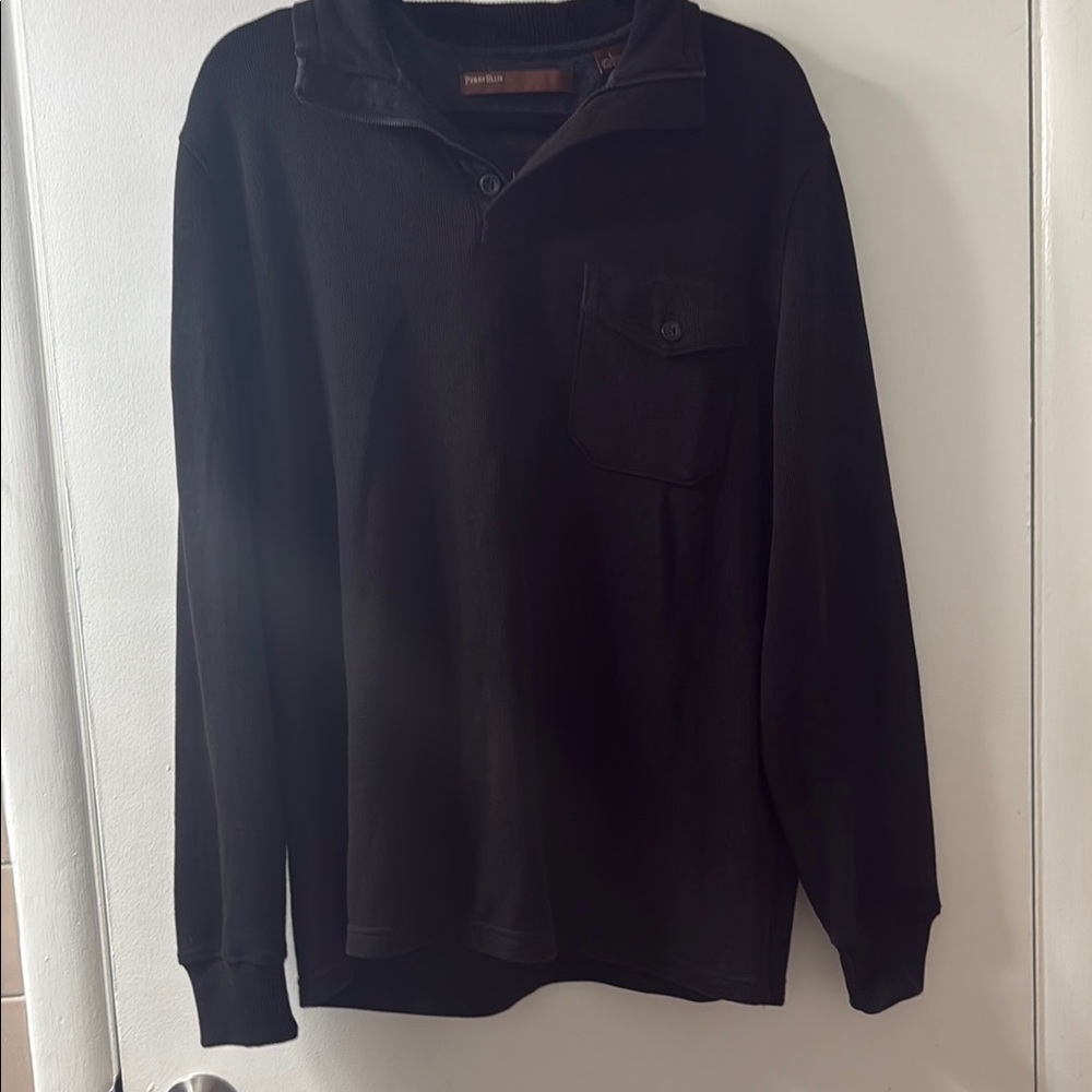 Perry Ellis Men's Black Sweater